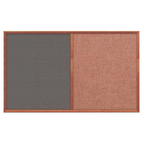 Slim Style Indoor Enclosed Corkboard, 18